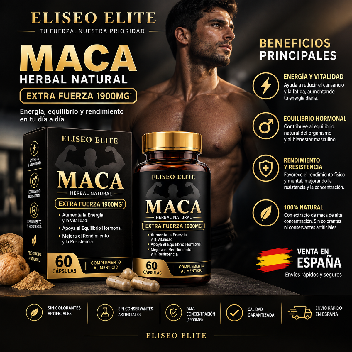 Eliseo Elite - Maca Extra Fuerte (Edición Exclusiva)