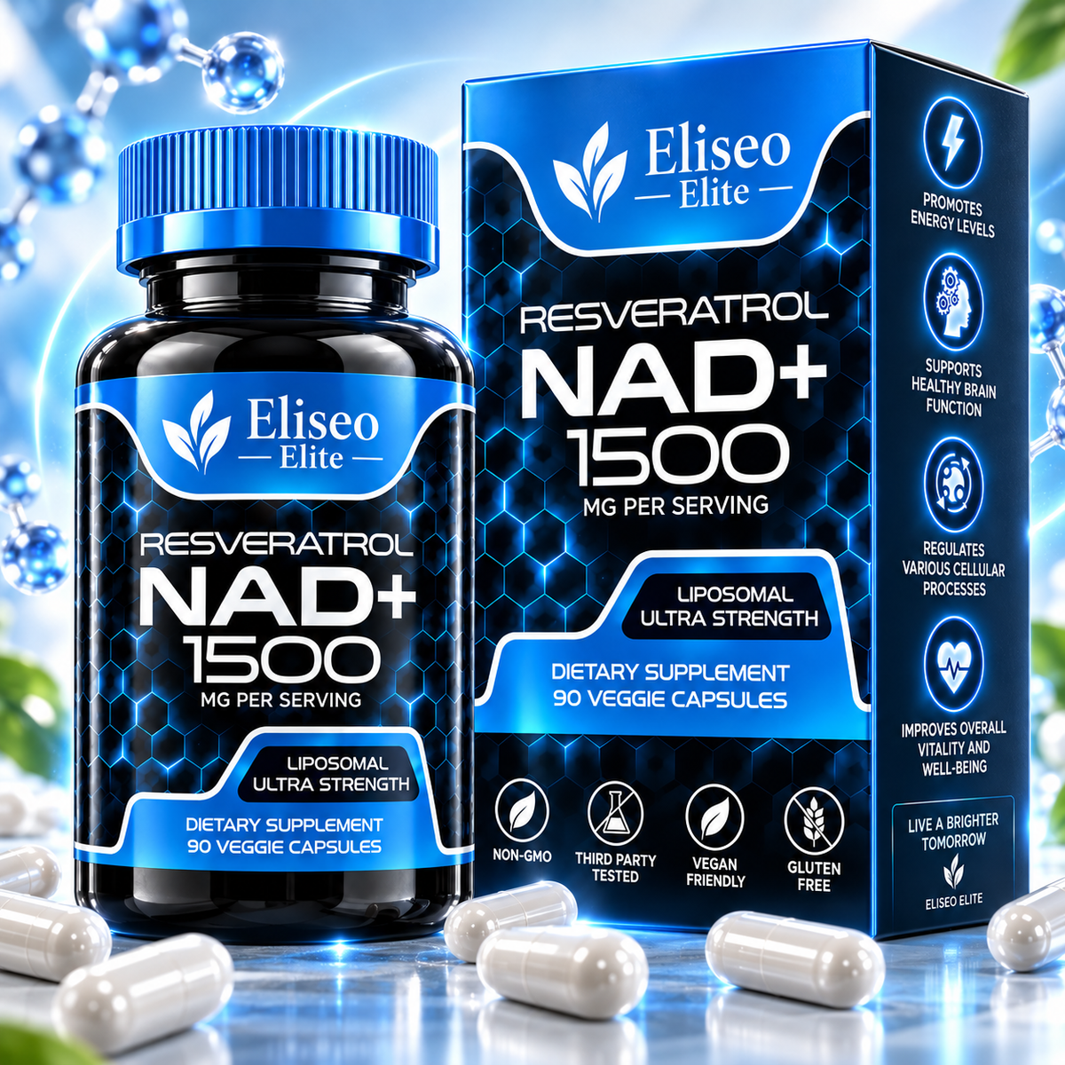 NAD+ Con Resveratrol